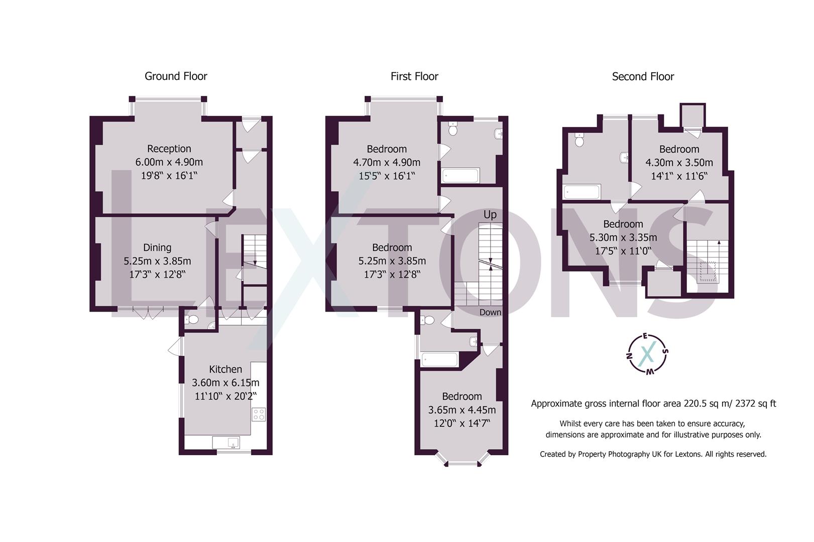 Floorplans For Sackville Gardens, Hove