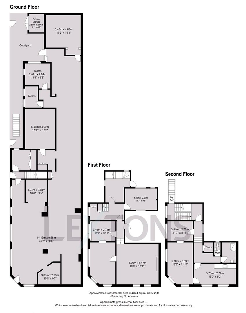 Floorplans For High Street, Littlehampton