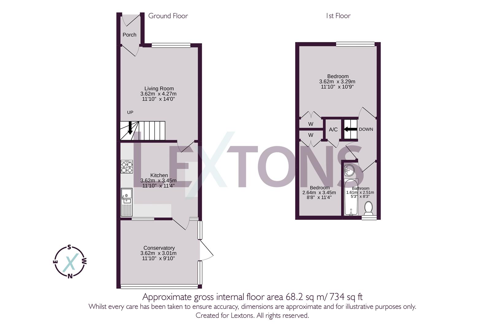 Floorplans For Faulkners Way, Burgess Hill RH15