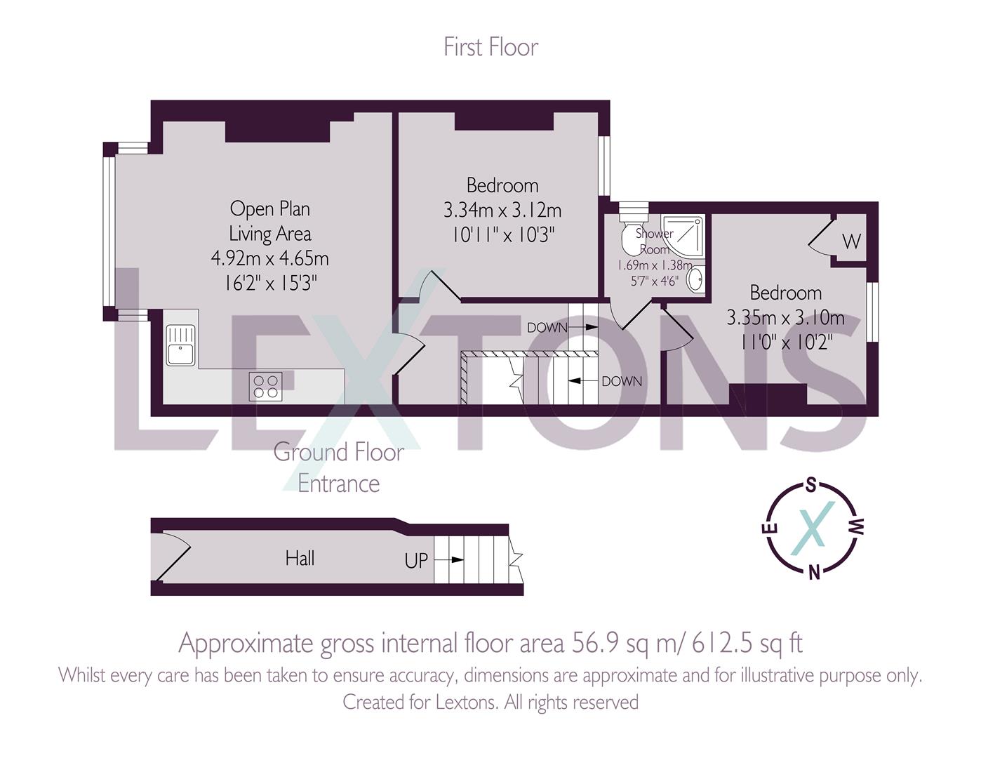 Floorplans For Richardson Road, Hove