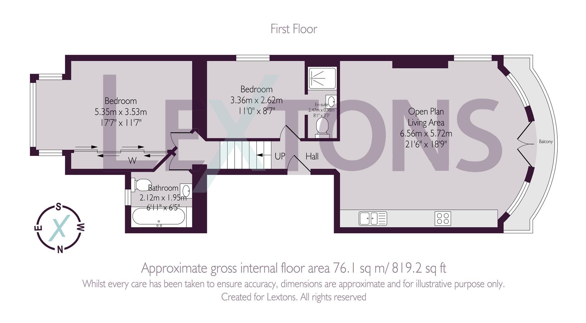 Floorplans For Belvedere Terrace, Brighton BN1