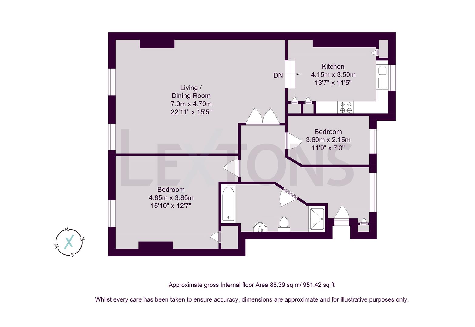 Floorplans For Holland Road, Hove