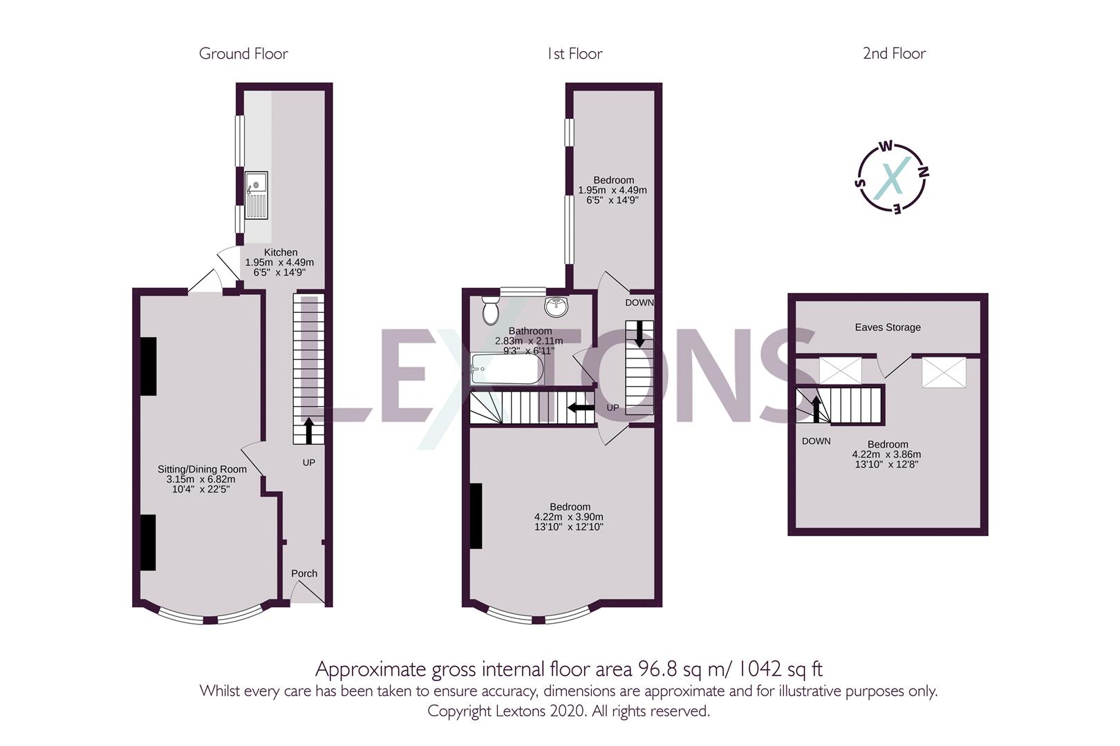 Floorplans For Surrey Street, Brighton