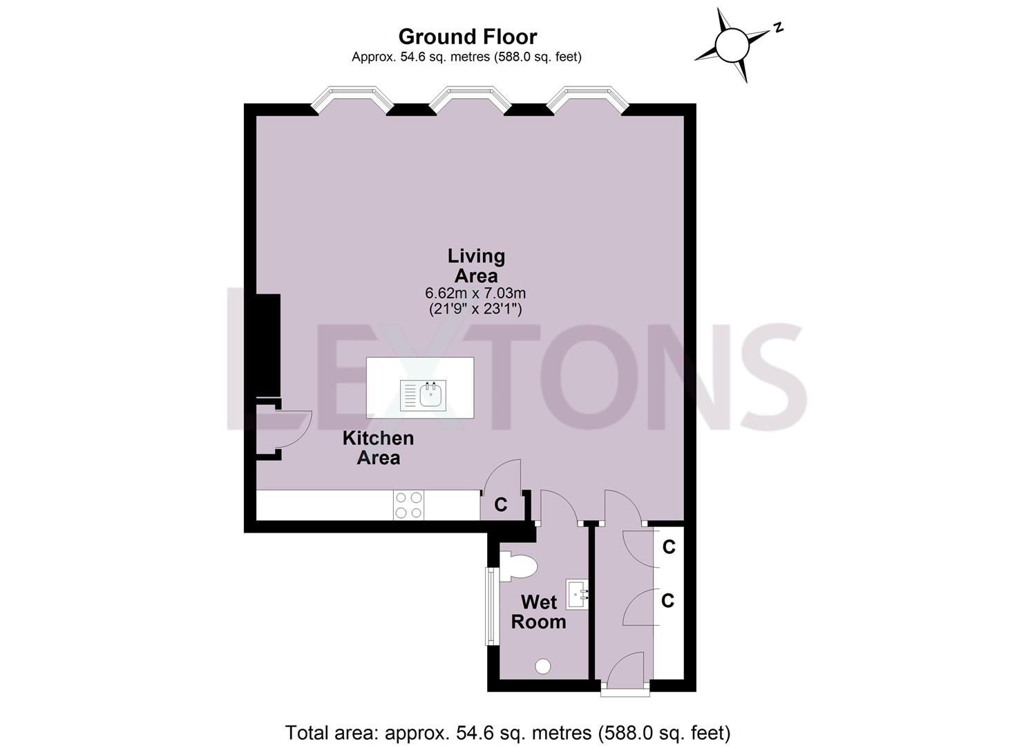 Floorplans For Sussex Square, Brighton