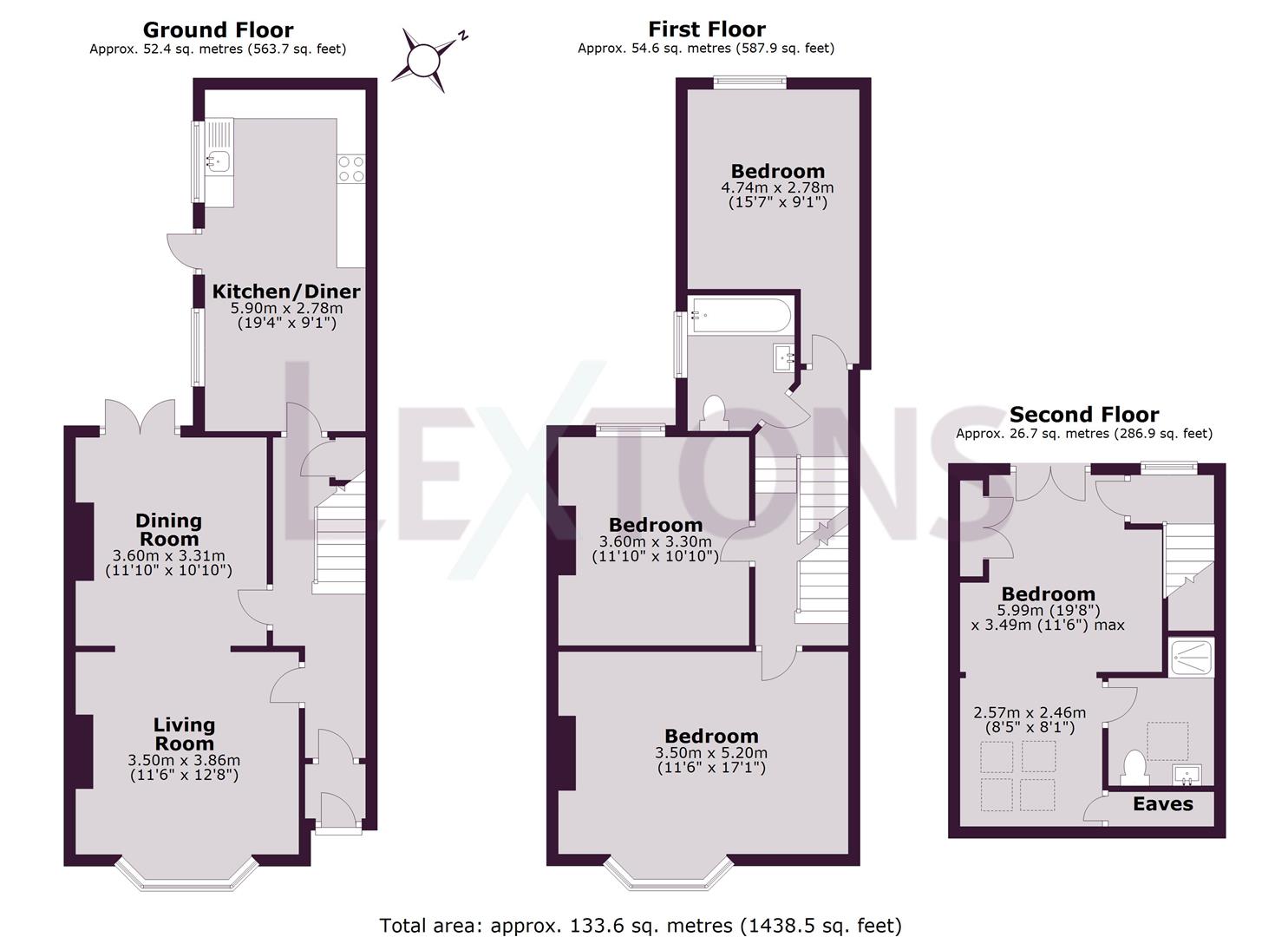 Floorplans For Hampstead Road, Brighton