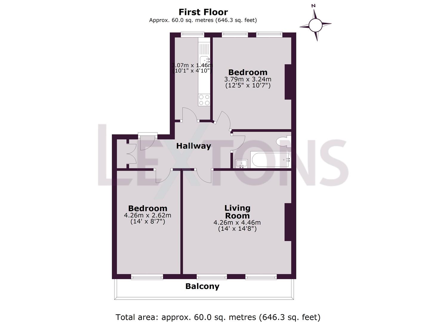 Floorplans For Sussex Square, Brighton