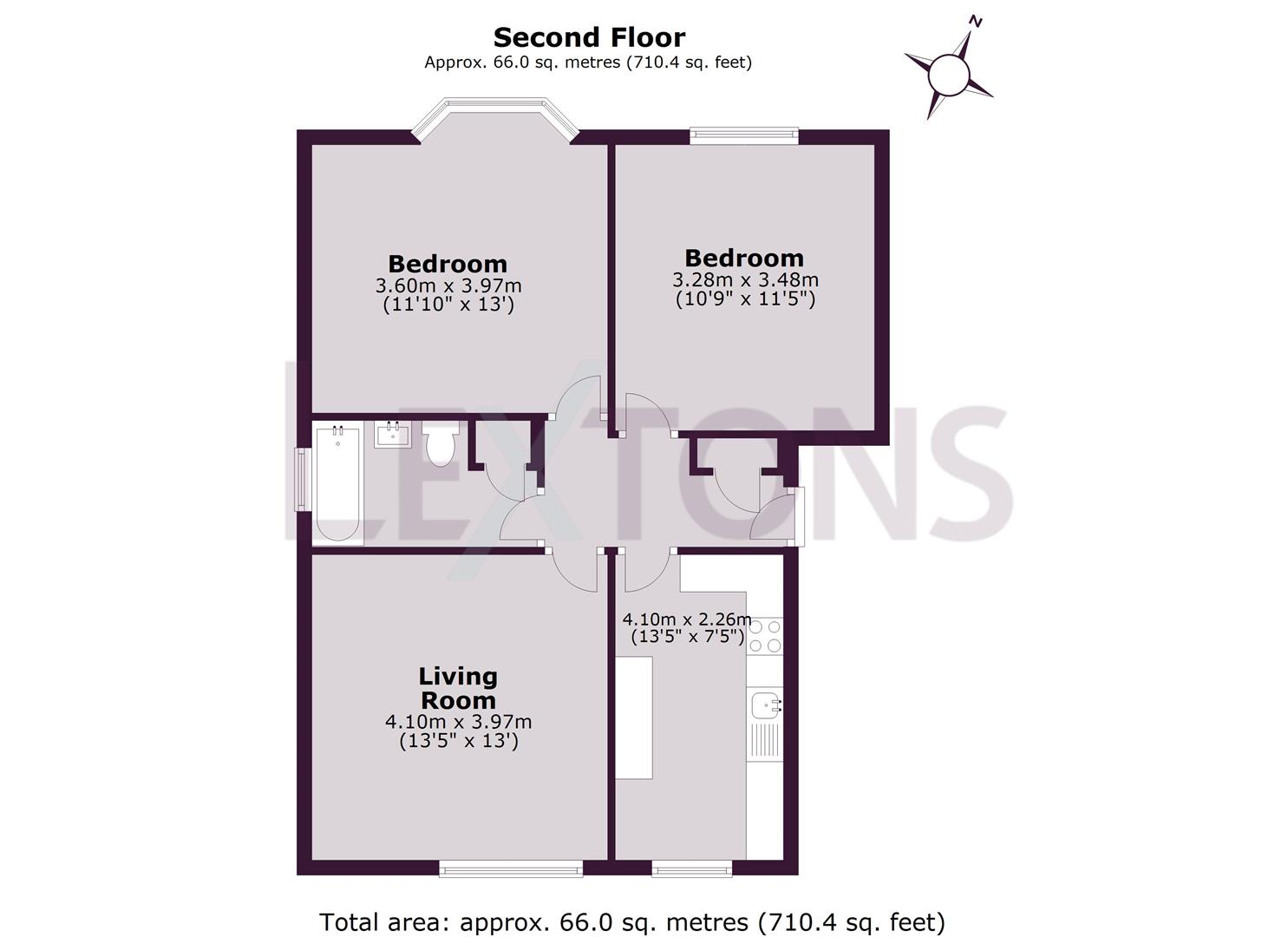 Floorplans For Downview Road, Worthing