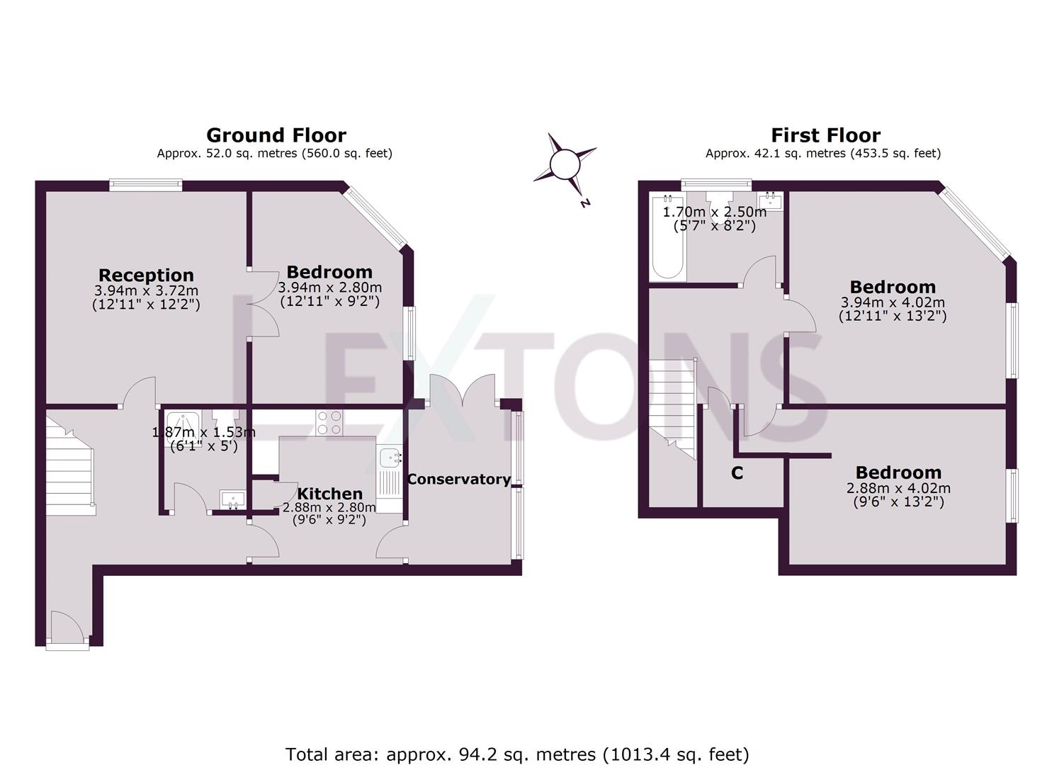 Floorplans For South Street, Falmer, Brighton