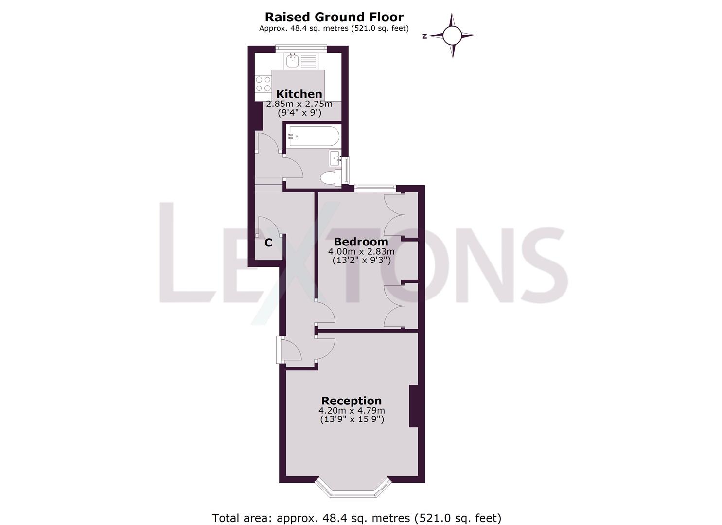 Floorplans For Gladstone Place, Brighton