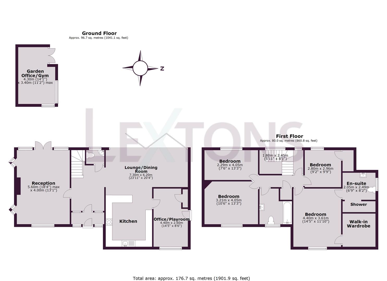 Floorplans For Woodland Drive, Hove