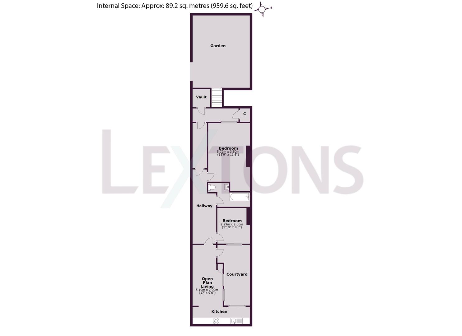 Floorplans For Norfolk Square, Brighton