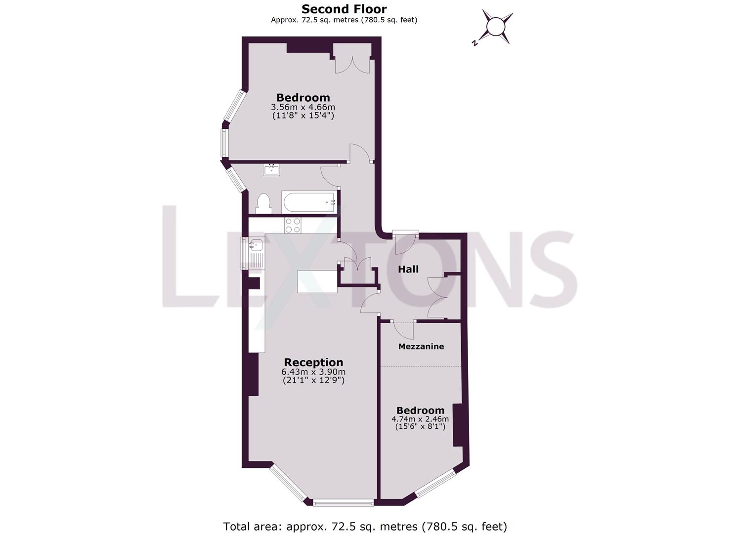 Floorplans For Denmark Terrace, Brighton