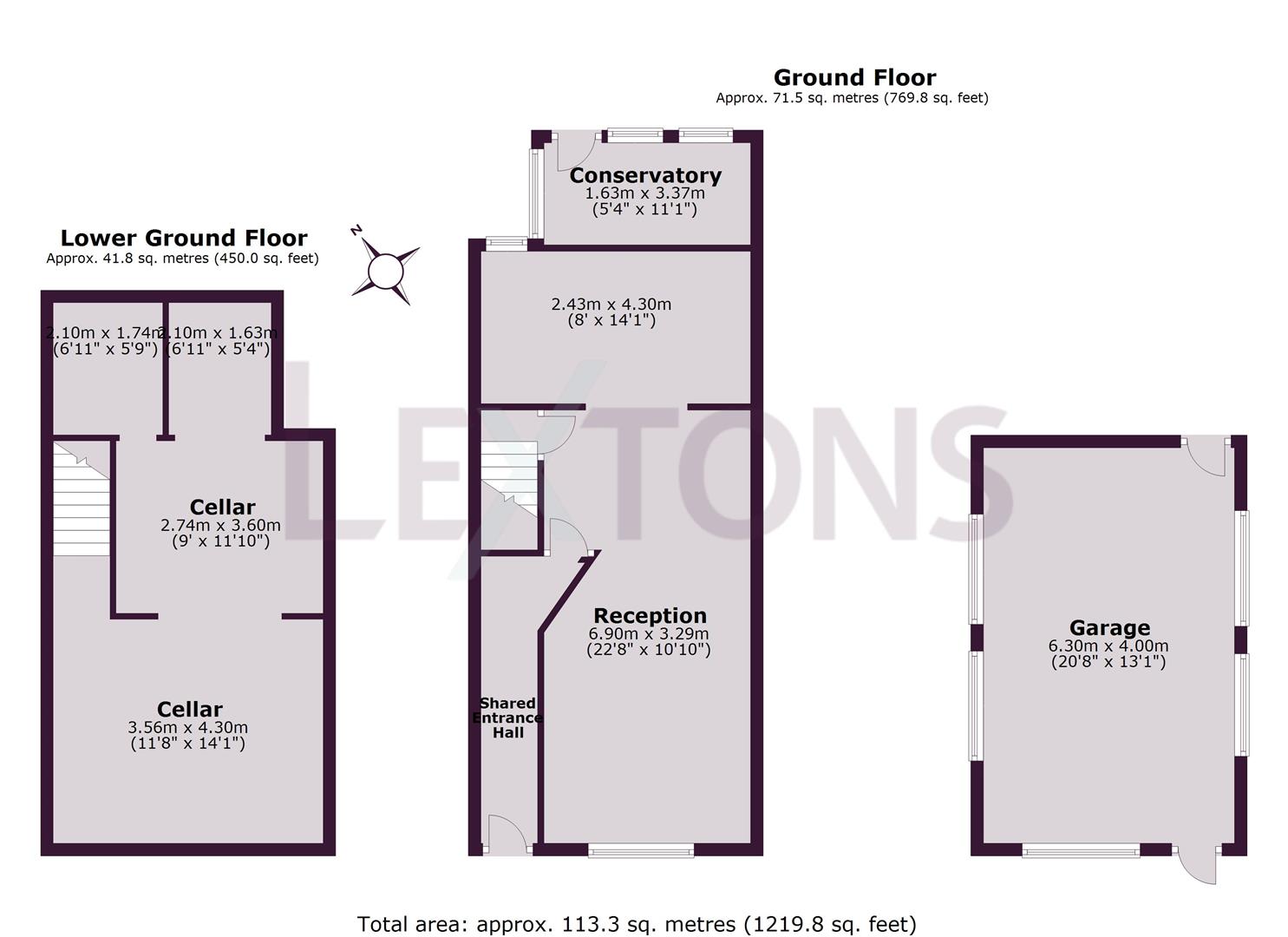 Floorplans For Southover Street, Brighton