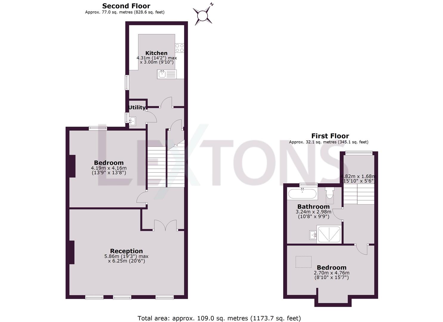 Floorplans For Buckingham Road, Brighton