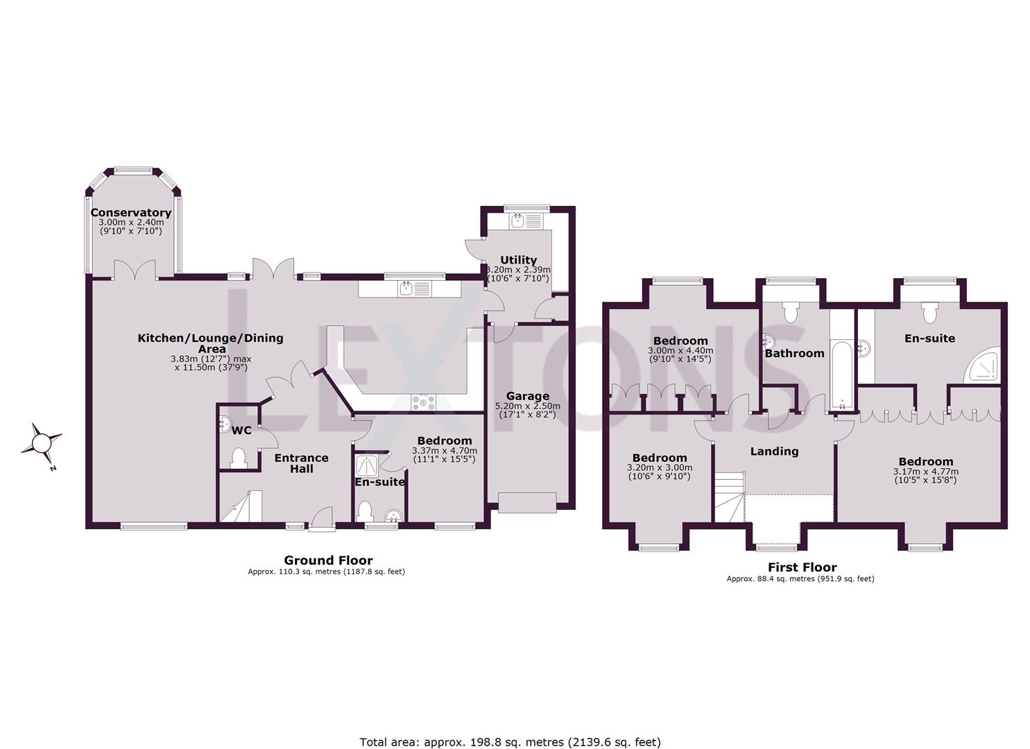 Floorplans For Royles Close, Rottingdean, Brighton