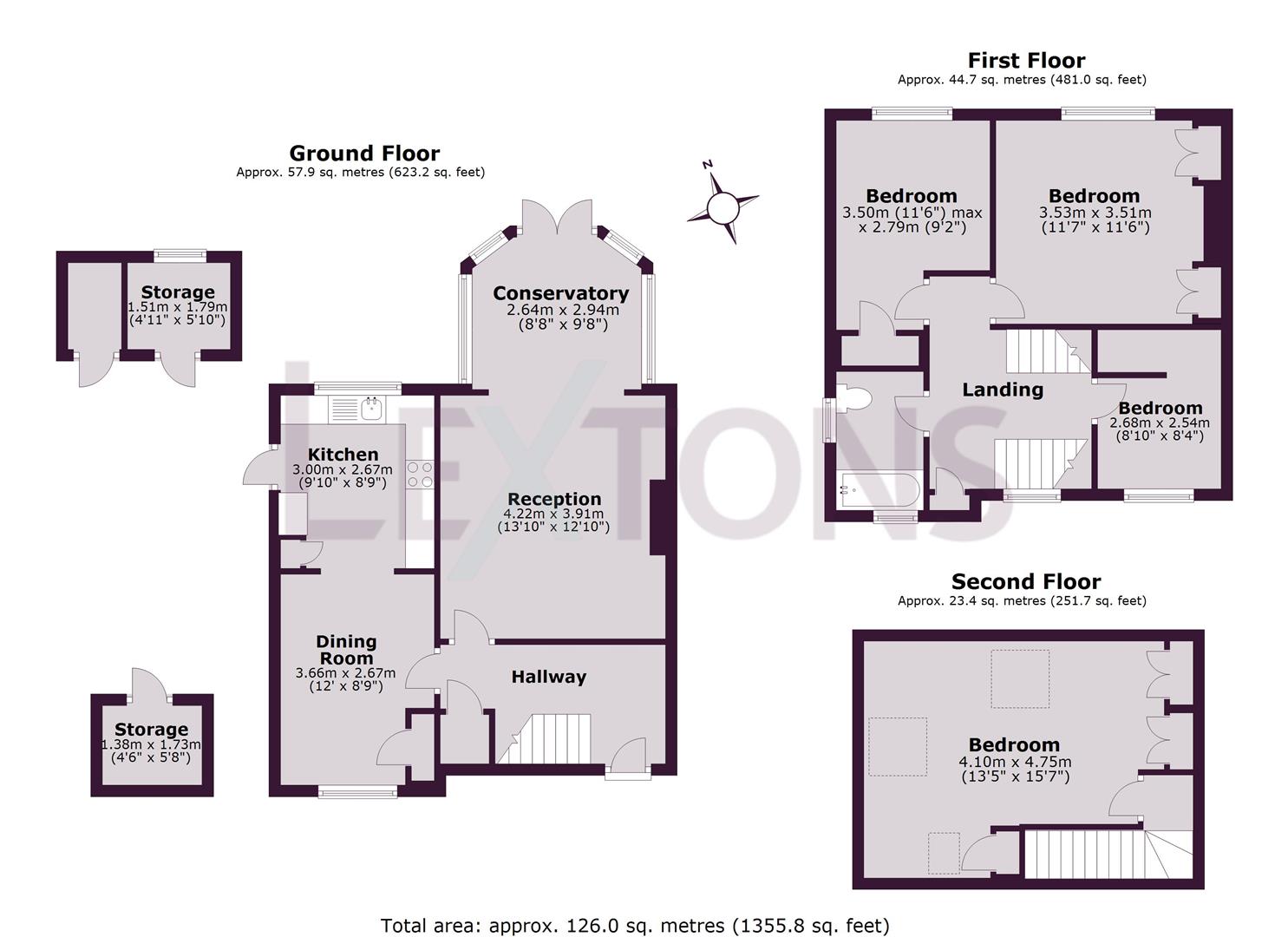 Floorplans For Beeding Avenue, Hove