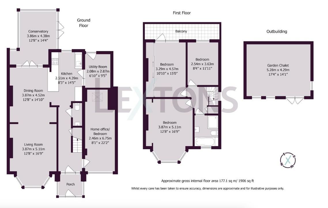 Floorplans For Nevill Way, Hove