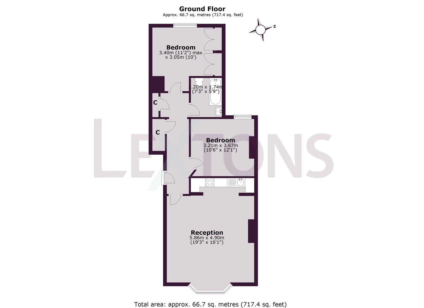 Floorplans For Norton Road, Hove