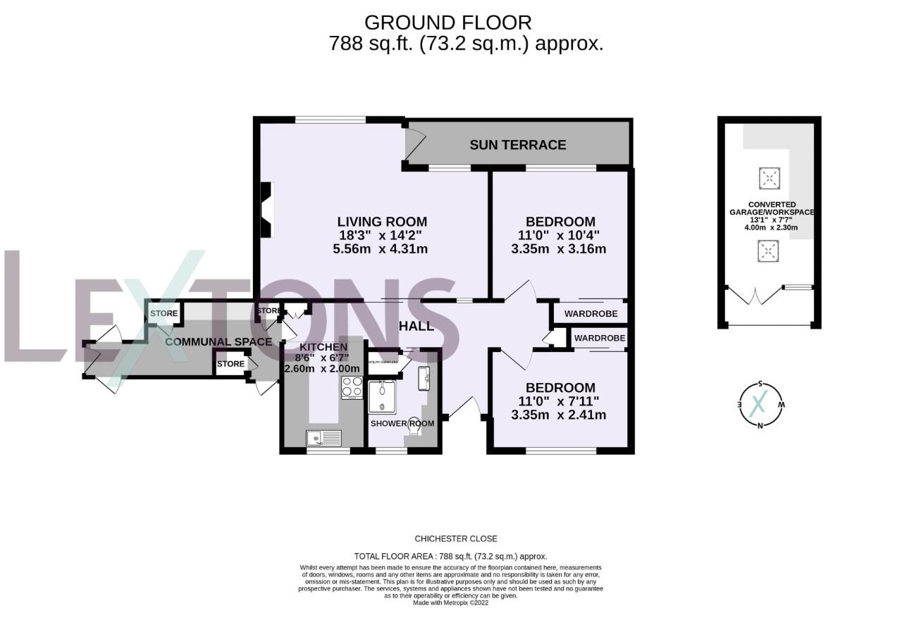 Floorplans For Chichester Close, Brighton