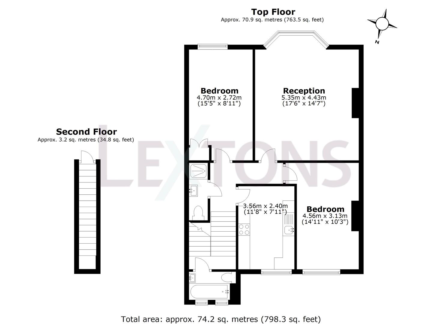 Floorplans For Compton Avenue, Brighton