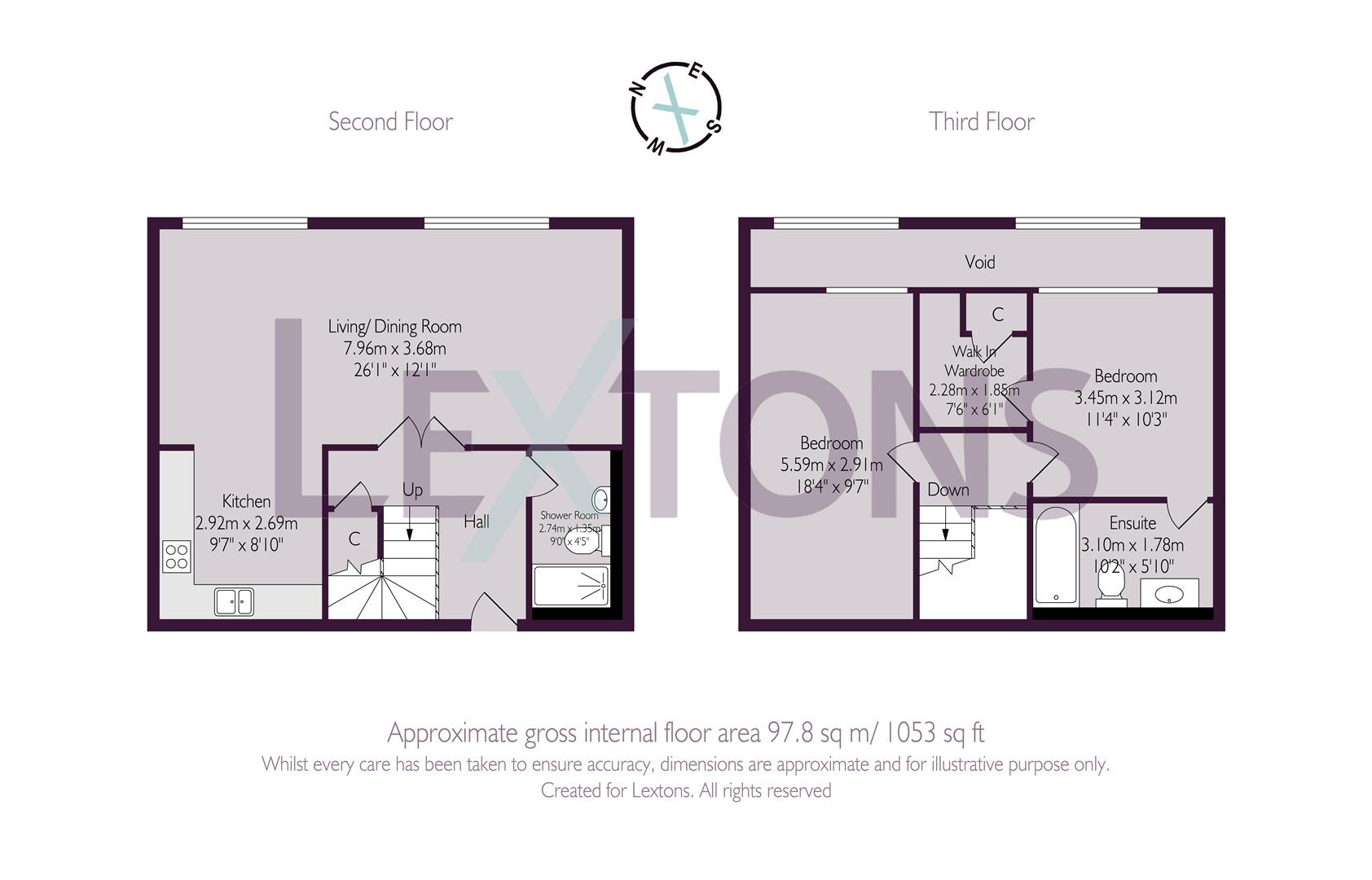 Floorplans For Richmond Terrace, Brighton