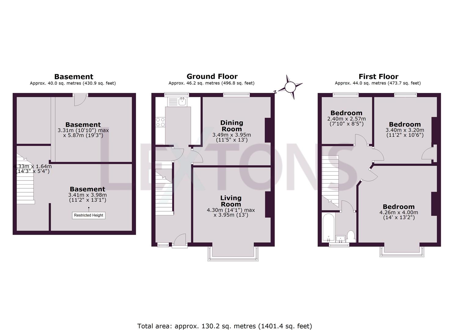 Floorplans For Kingsley Road, Brighton