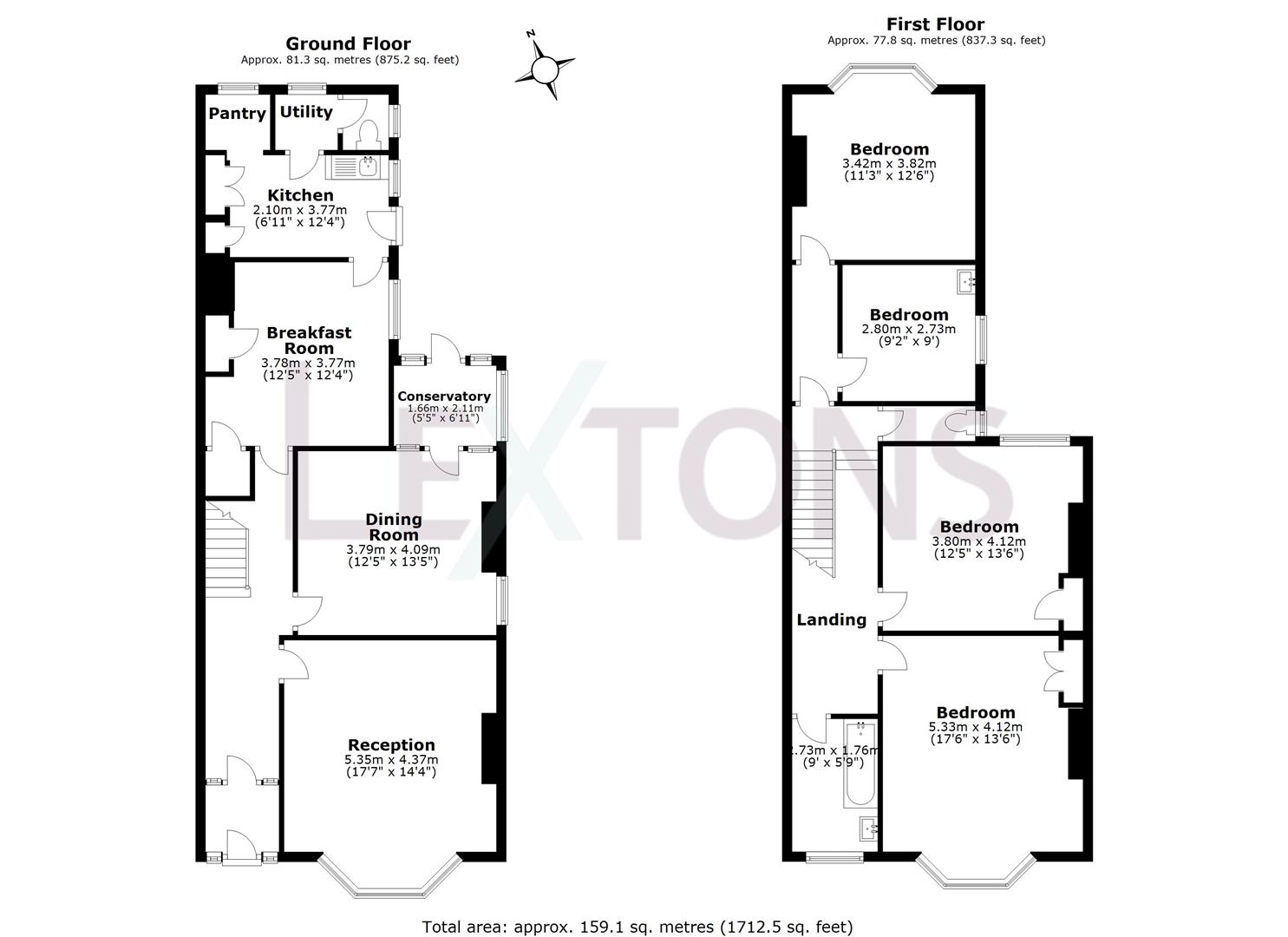 Floorplans For Ranelagh Villas, Hove