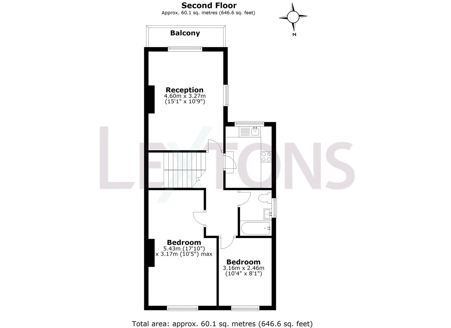 Floorplans For Victoria Terrace, Hove