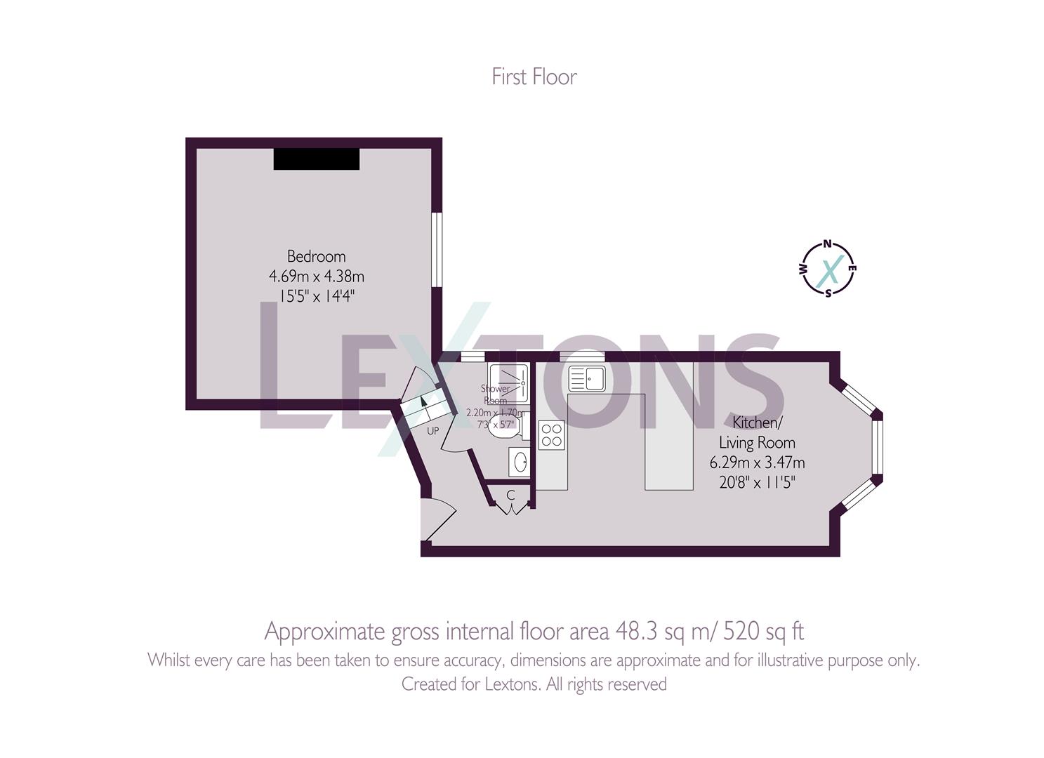 Floorplans For Aymer Road, Hove