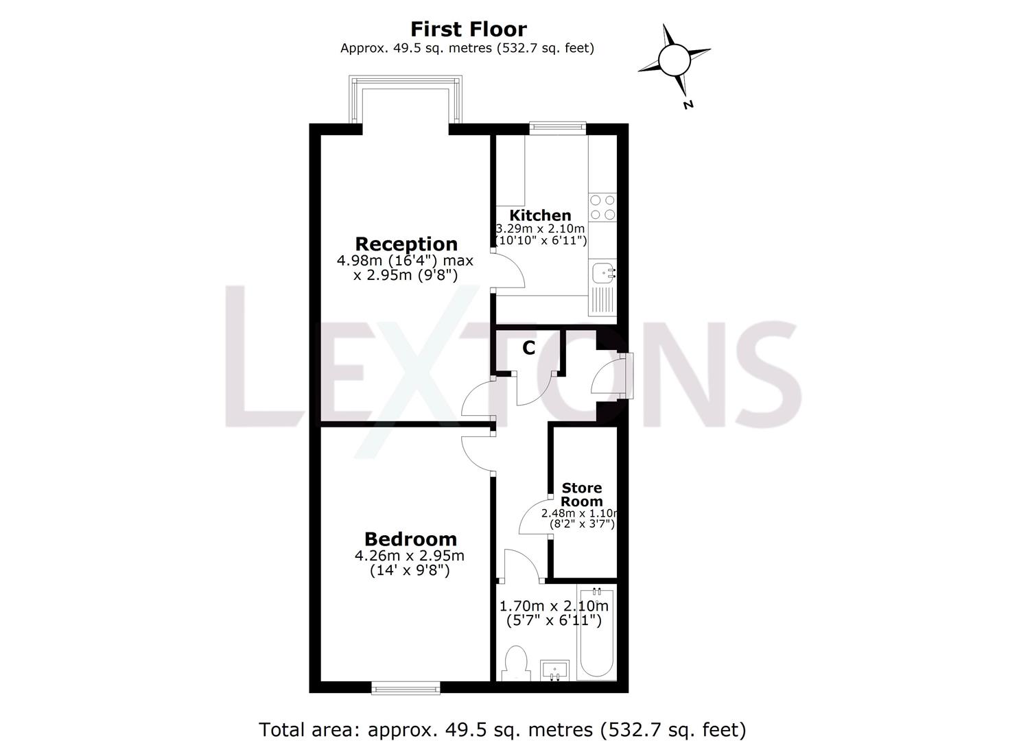 Floorplans For Lavender Street, Brighton