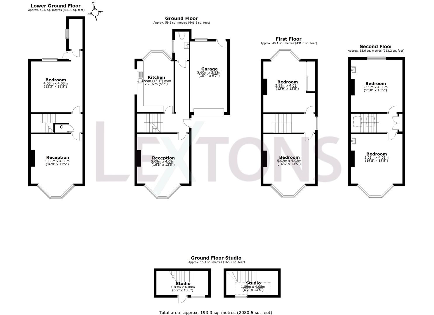 Floorplans For Marine Parade, Brighton