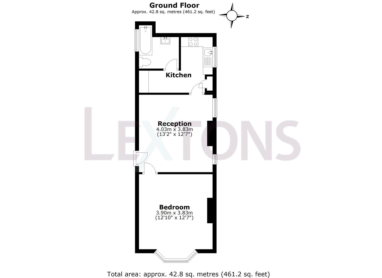 Floorplans For Warwick Road, Worthing