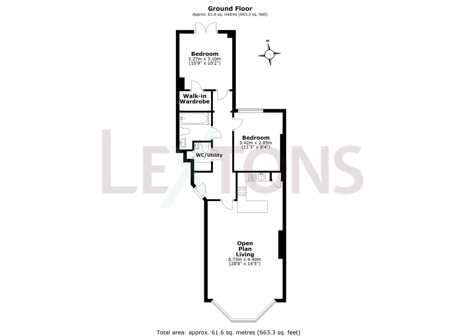 Floorplans For Kingsway, Hove