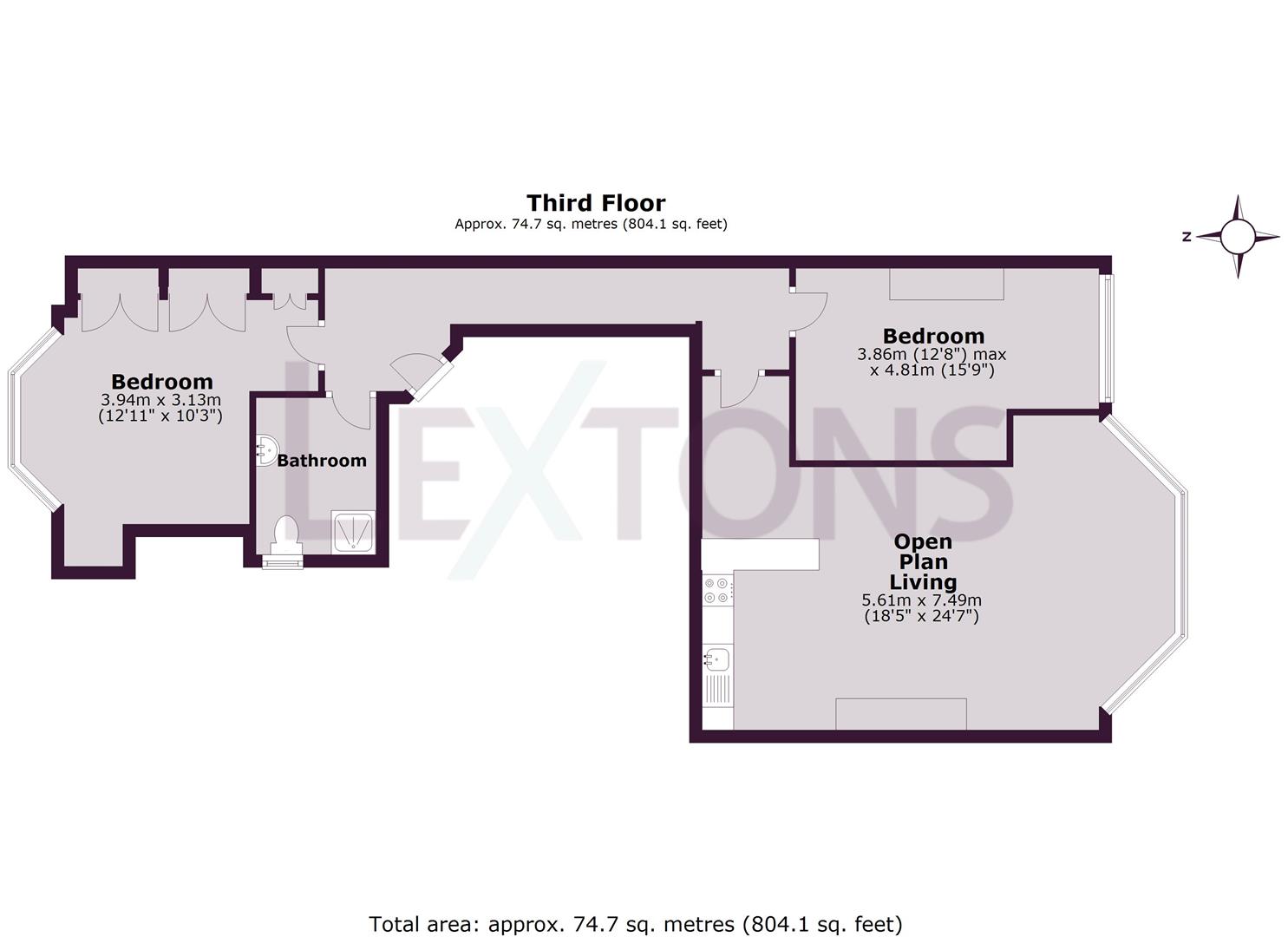 Floorplans For Clarendon Terrace, Brighton