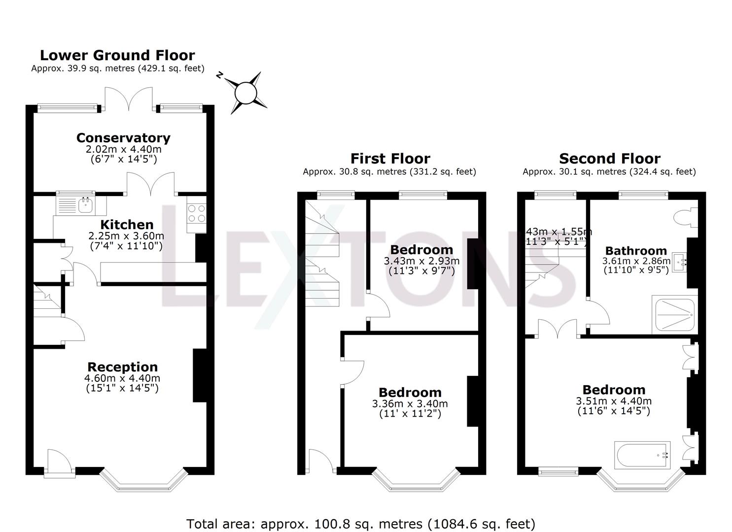 Floorplans For Robertson Road, Brighton