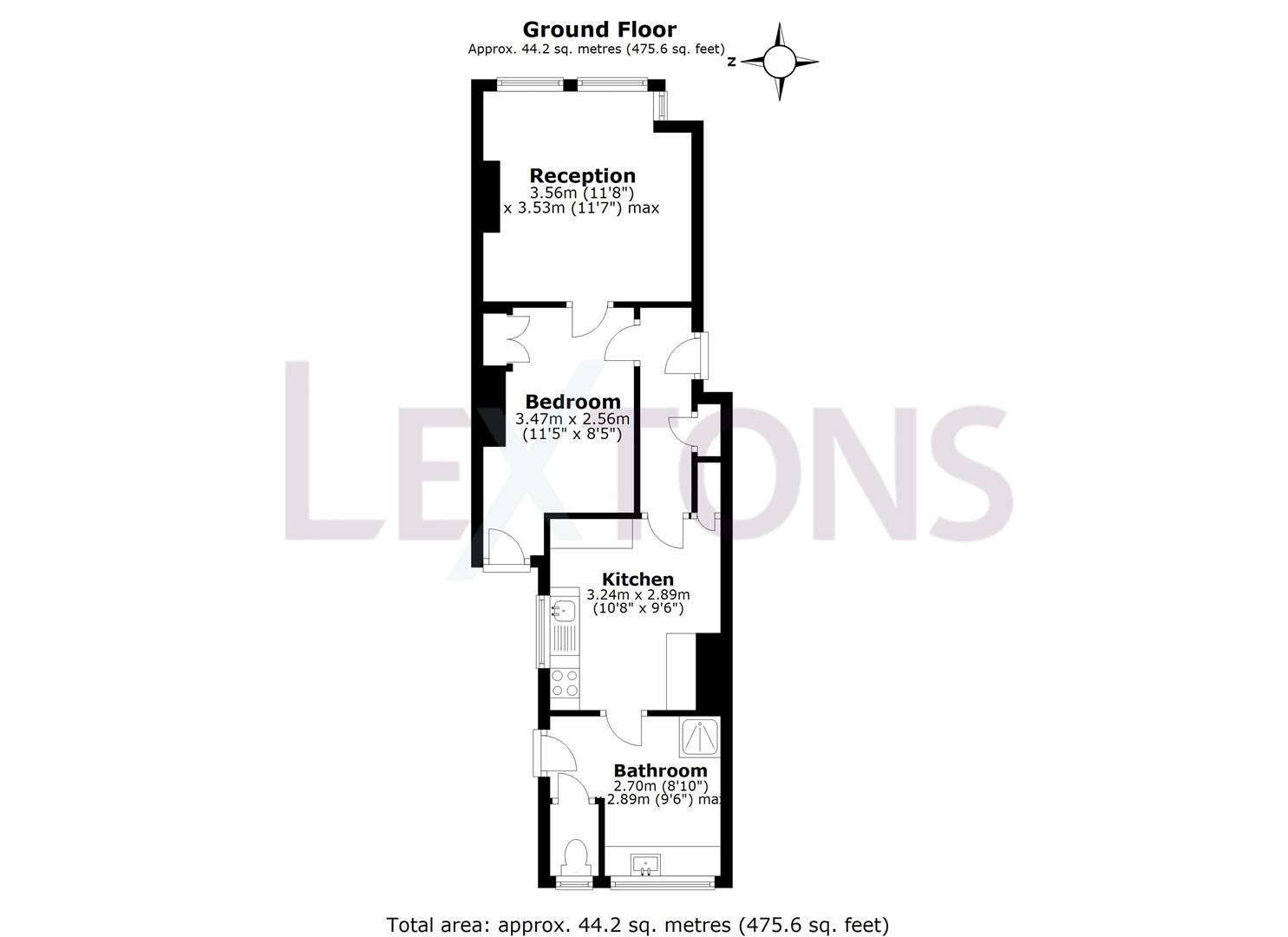 Floorplans For Shelley Road, Hove