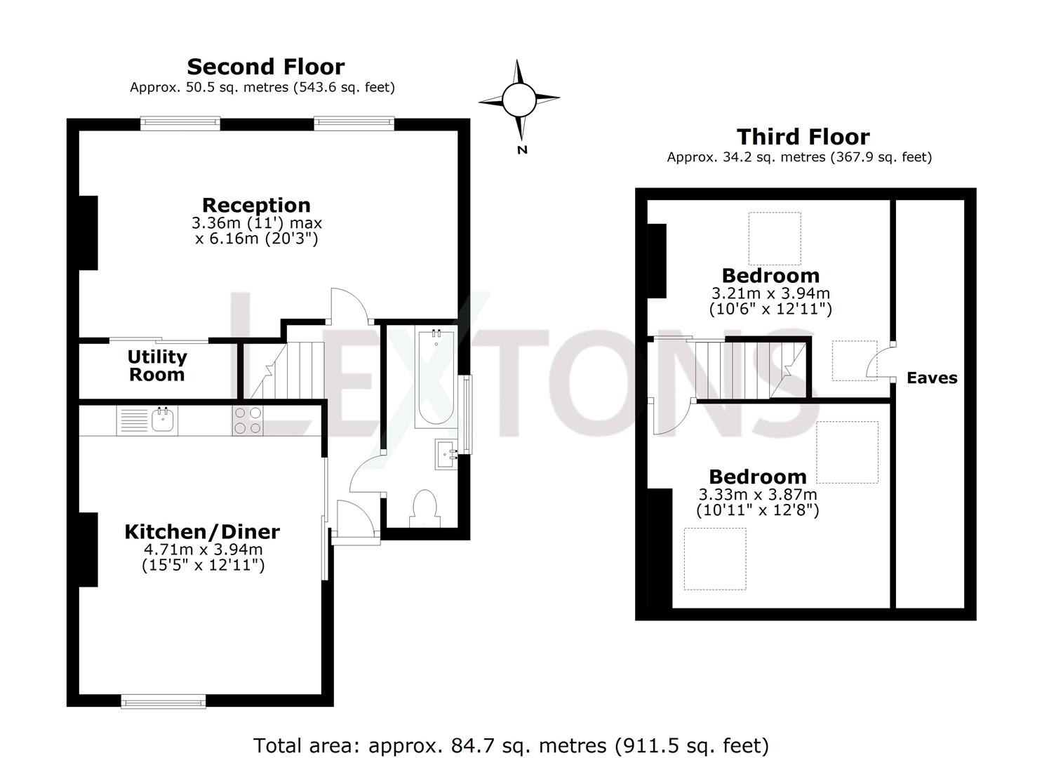 Floorplans For Clarendon Villas, Hove