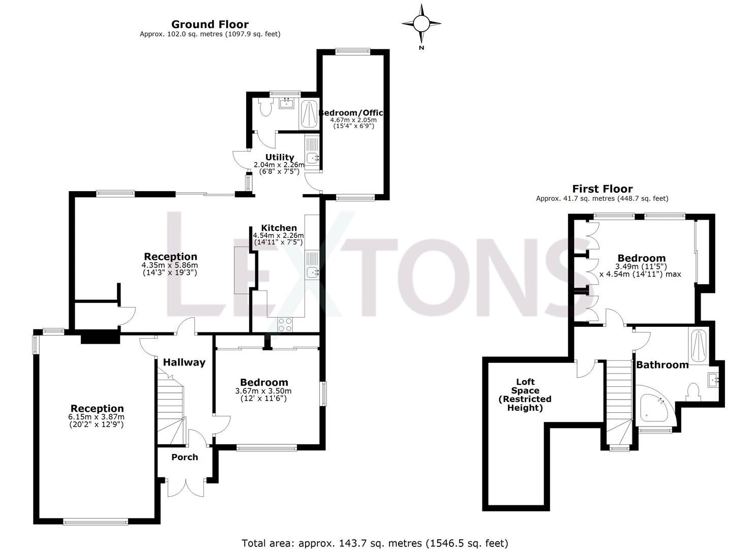 Floorplans For Tongdean Lane, Withdean, Brighton