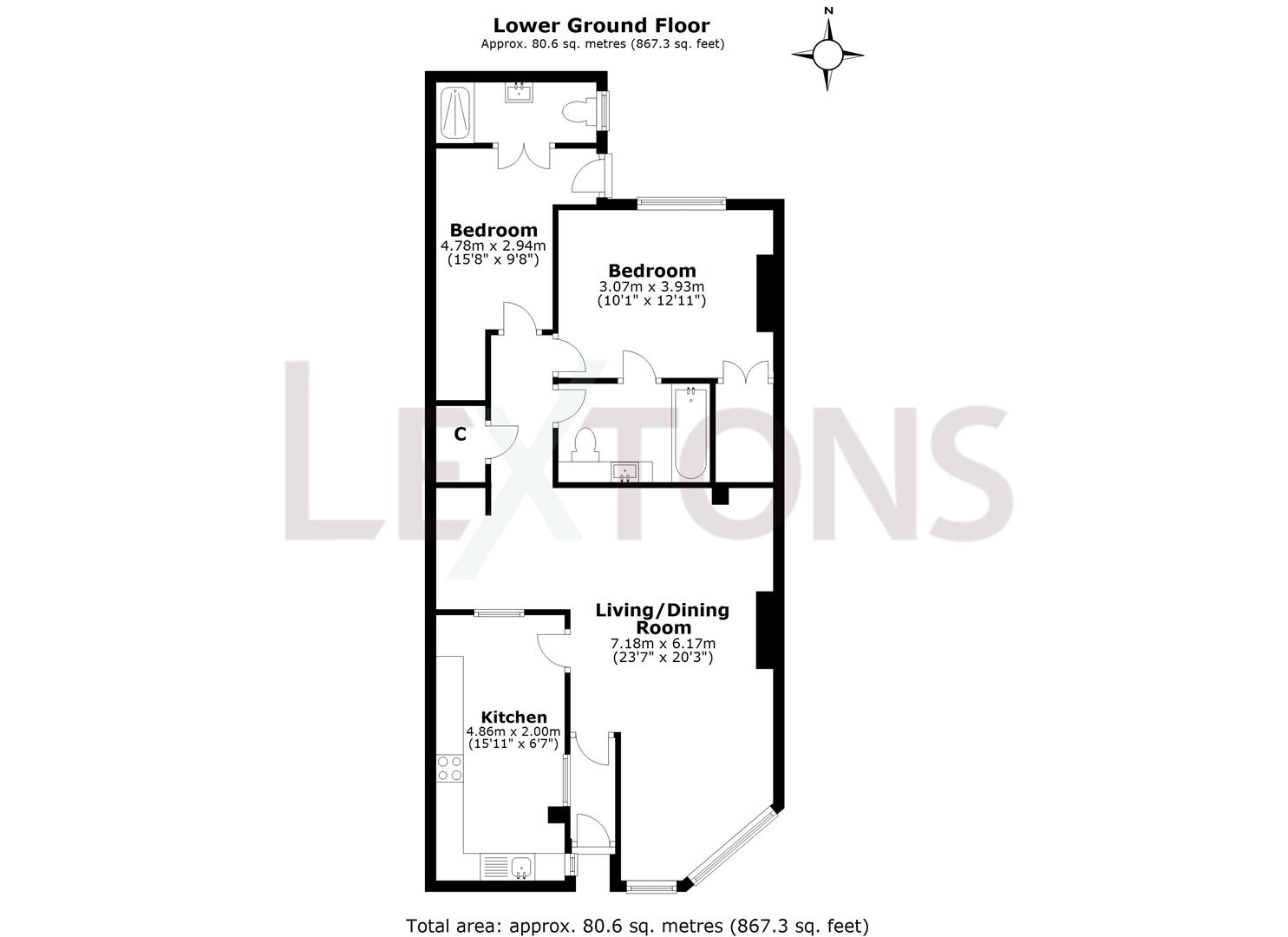 Floorplans For Kingsway, Hove