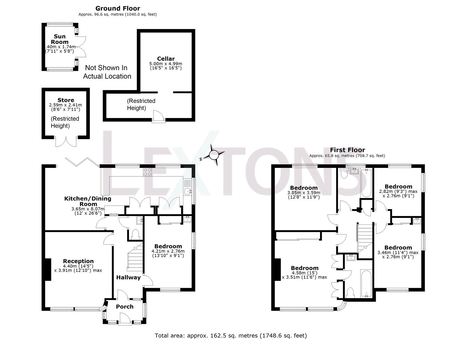 Floorplans For Overhill Drive, Brighton